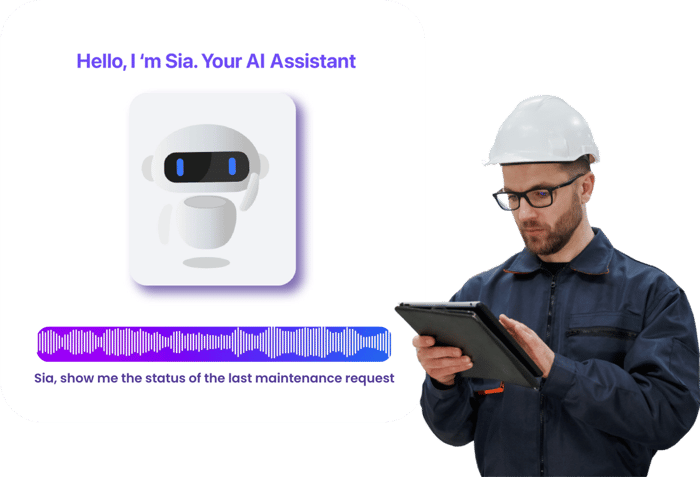 <span style='font-size: 25px; color: #FCB515' >WorkSmart AI™ Engine</span><br>Intelligence That Transforms Industrial Work