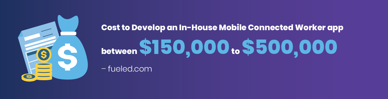 Cost to Develop an In House mobile Connected Worker