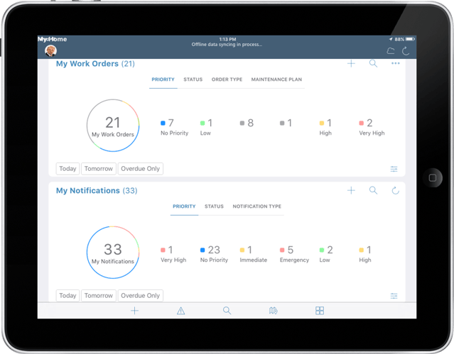 mWorkOrder 6.1 Screen 04