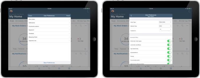 mWorkOrder 6.1 Screen 07