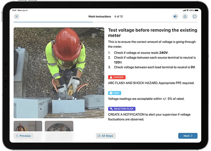 Mobile Work Instructions for SAP