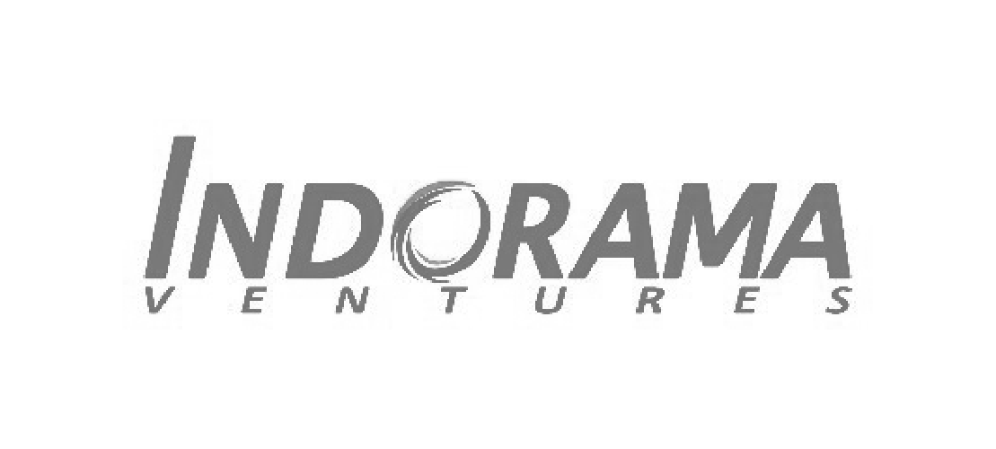 Indorama greyscale logo for landing page template - 20250730