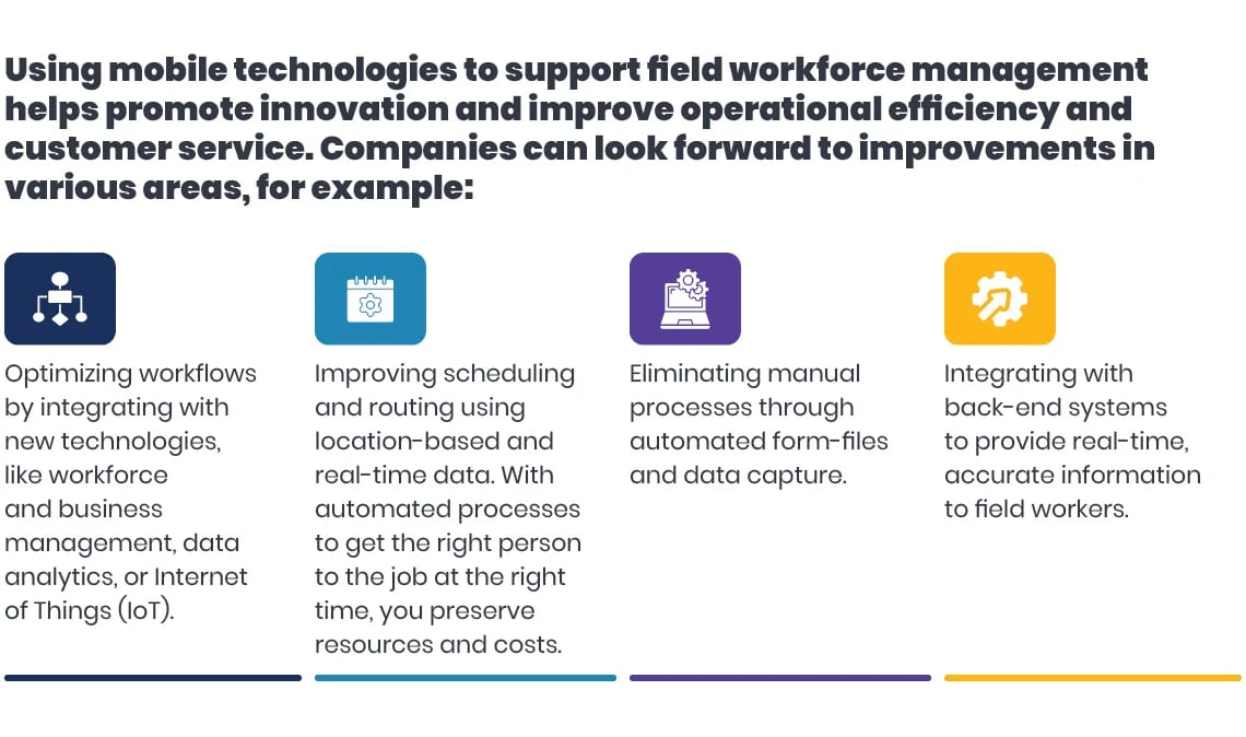 improving field operations mobile work order management