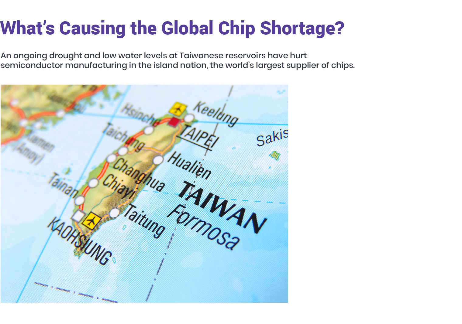 What’s Causing the Global Chip Shortage?