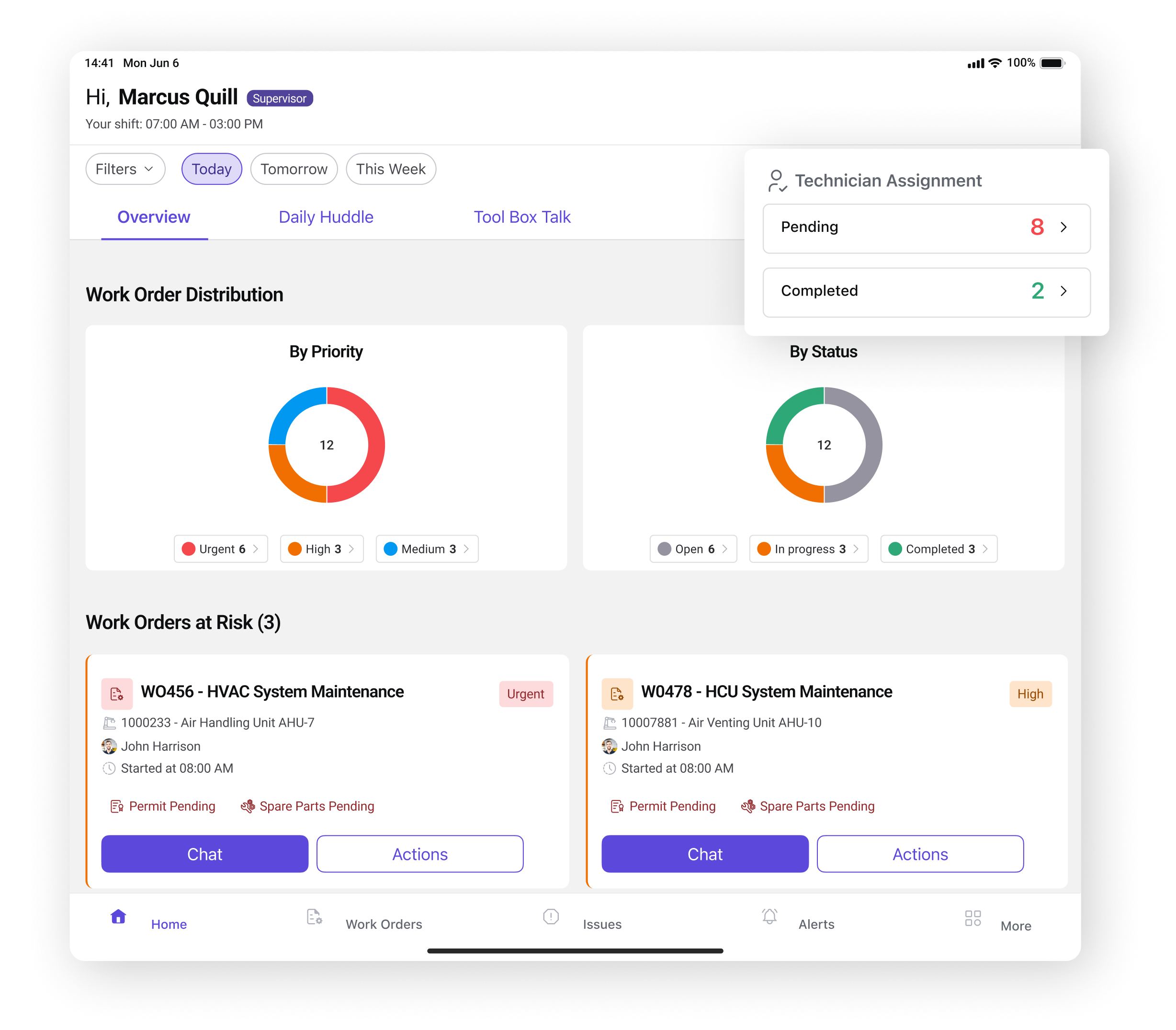 2a - Supervisor Dashboard - MOBILE MAINTENANCE - 20250326