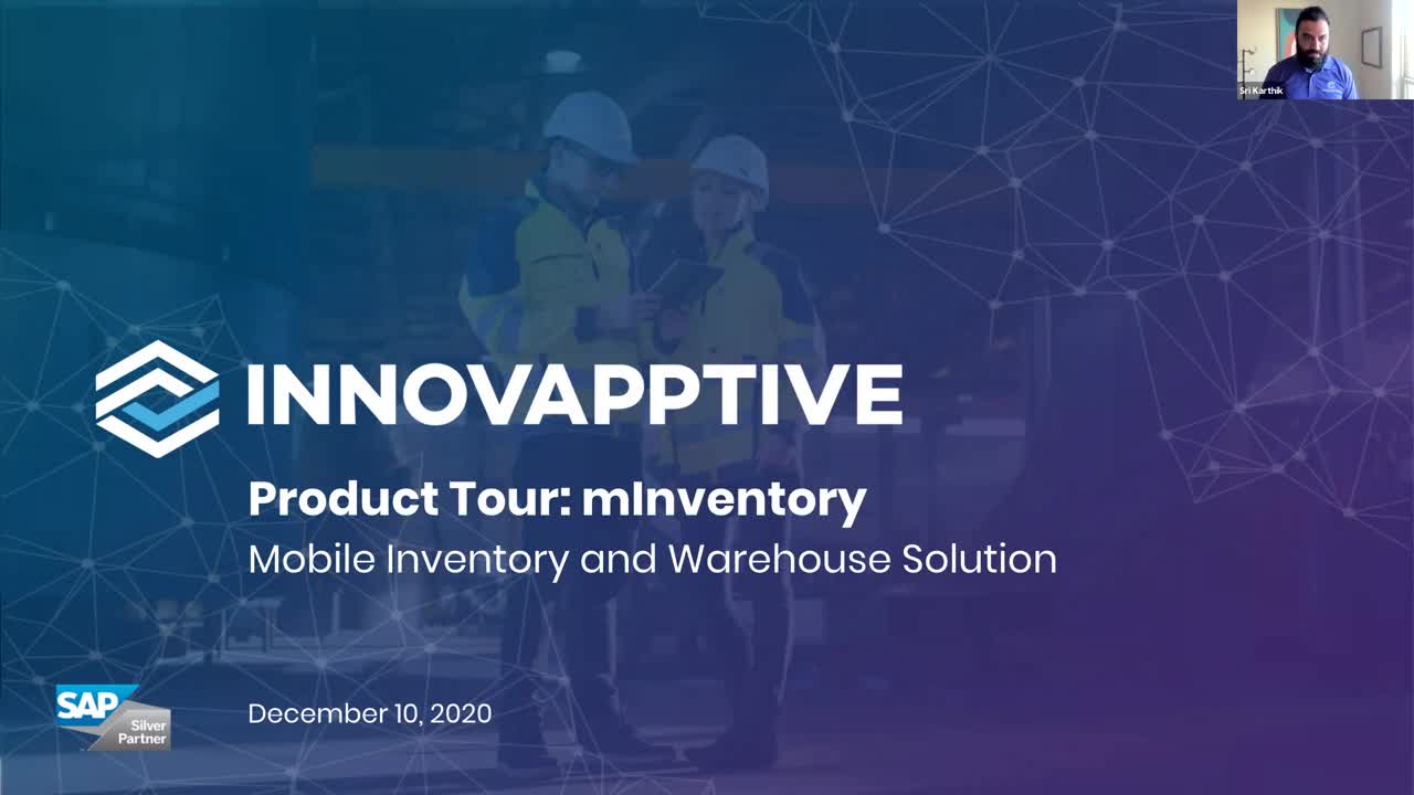 Product Tour: Mobile Inventory and Warehouse Solution