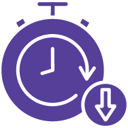 less unplanned downtime