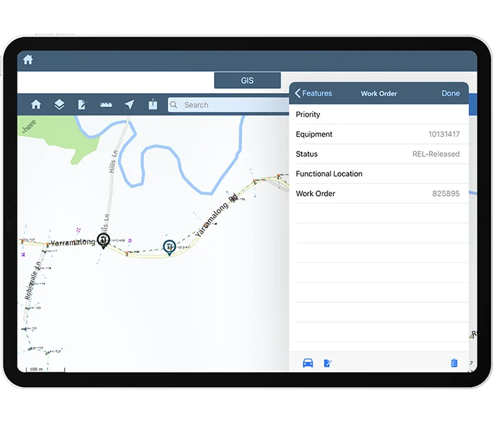 Drive Visual Work Execution with SAP Operational Data, Maps and GIS