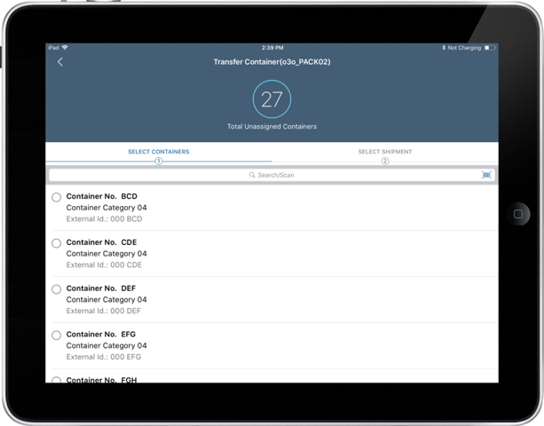 New Modules for Remote Logistic Management (RLM)