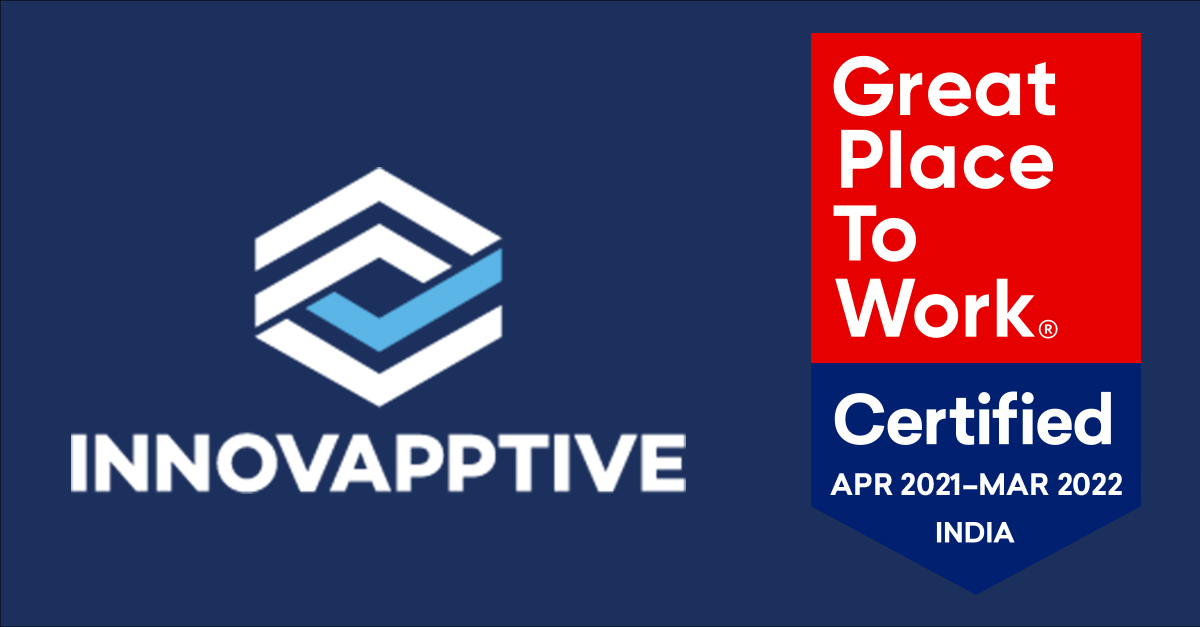 Innovapptive’s Workplace Culture Recognized With Great Place to Work® Certification