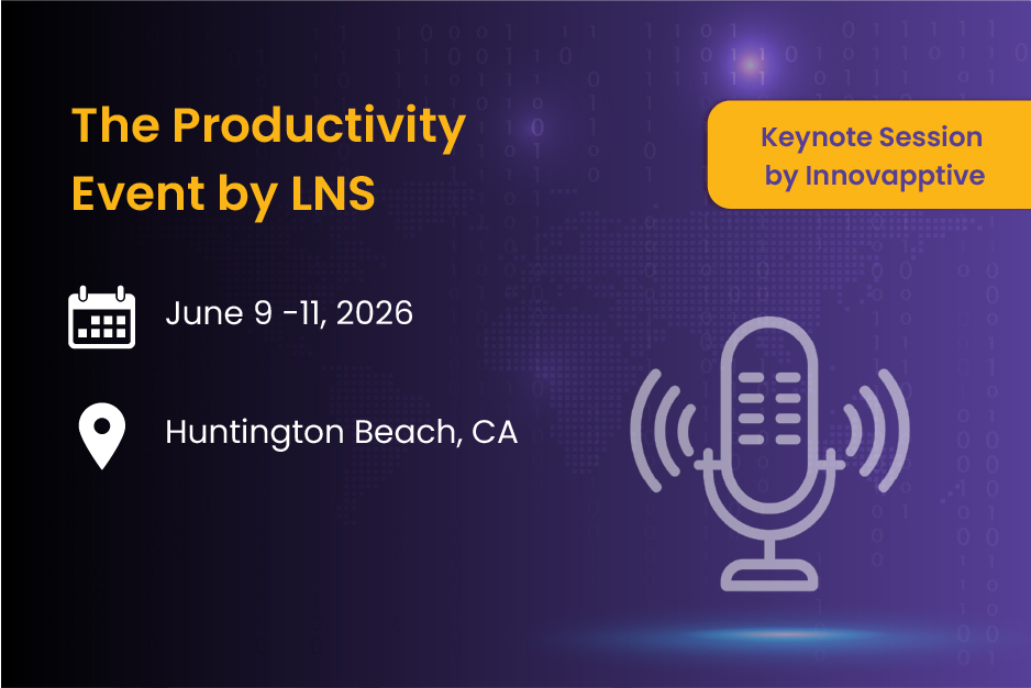 Meet the Innovapptive Team at The Productivity Event 2026 by LNS Research