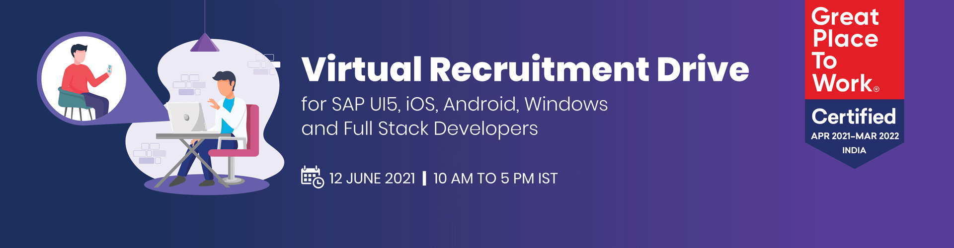 Virtual Recruitment Drive