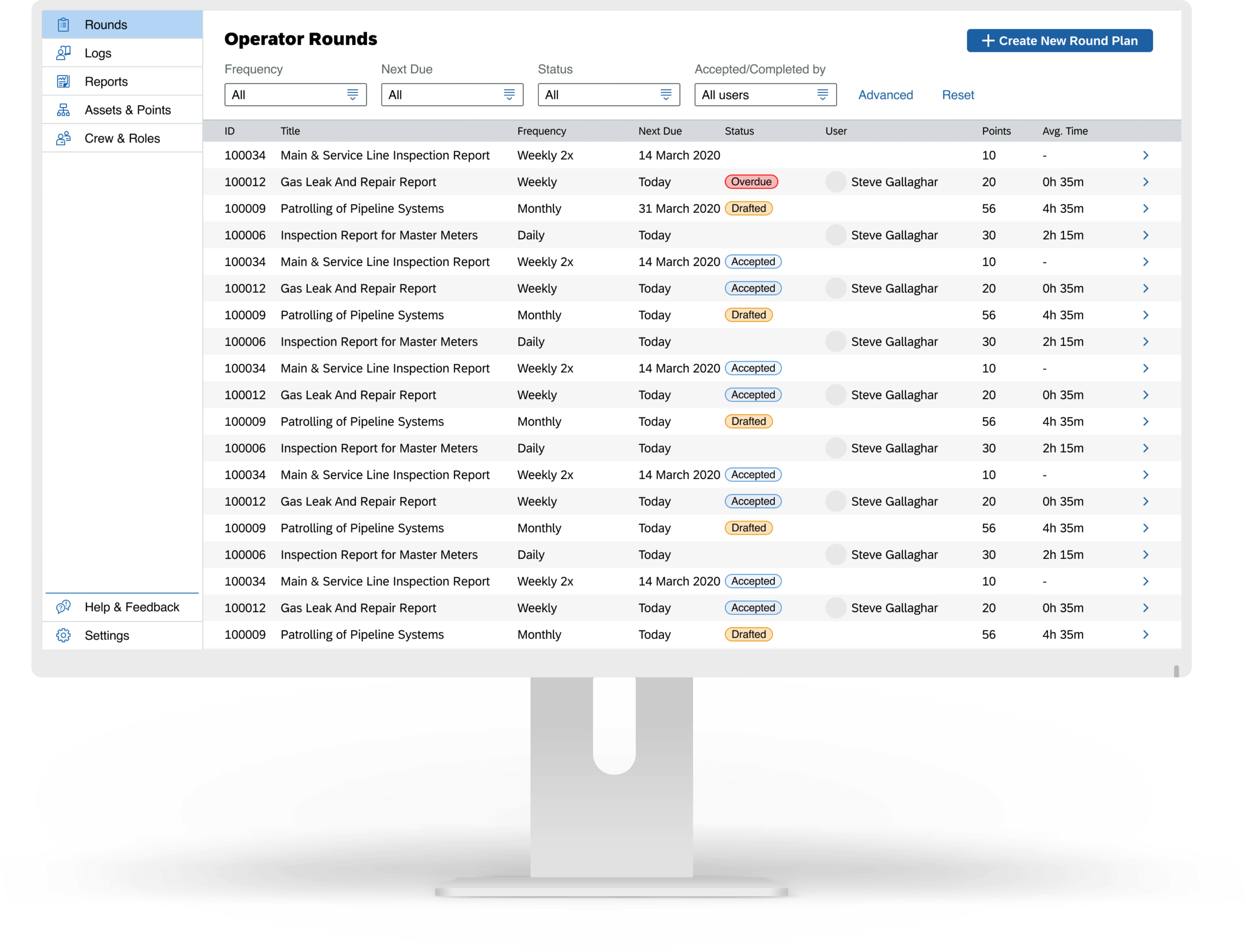 Manage Rounds and Assignments